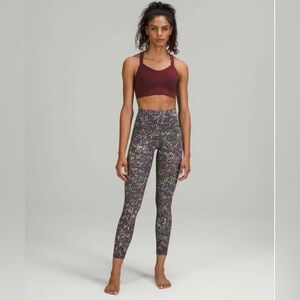 Lululemon Wunder Under High Rise Tight 25" Full On Luxtreme Size 4